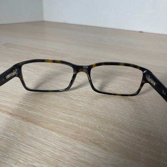 Ray-Ban RB5169 2012 Rectangle Havana Brown Eyeglasses Frame Only 52-16-140 - Picture 5 of 8